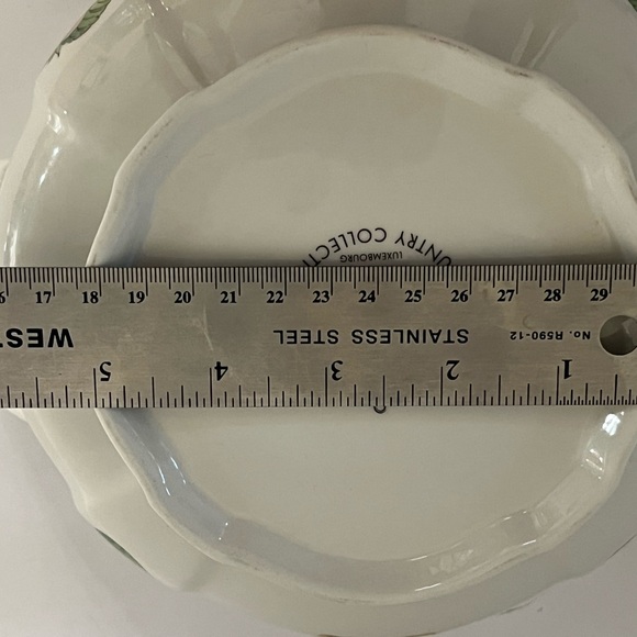 VILLEROY & BOCH French Garden Fleurence Soup Tureen/Serving Bowl w/ Lid 84.5 oz - Picture 6 of 9